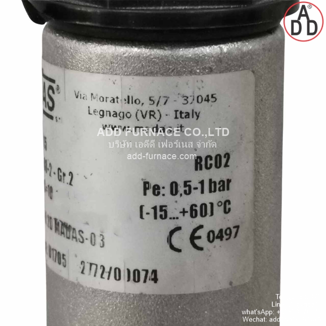 Madas Mod.: RG/2MC DN15 18-40mbar (11)